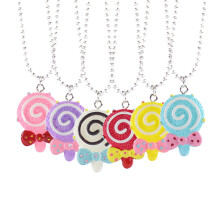 6 Pièces Collier Filles Fête Accessoire Mixte