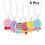 6 Pièces Collier Filles Fête Accessoire Mixte 4