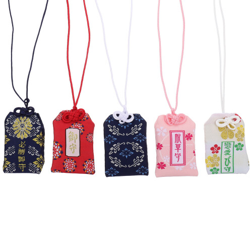 15 Pezzi Ciondolo Omamori Amuleto Casual