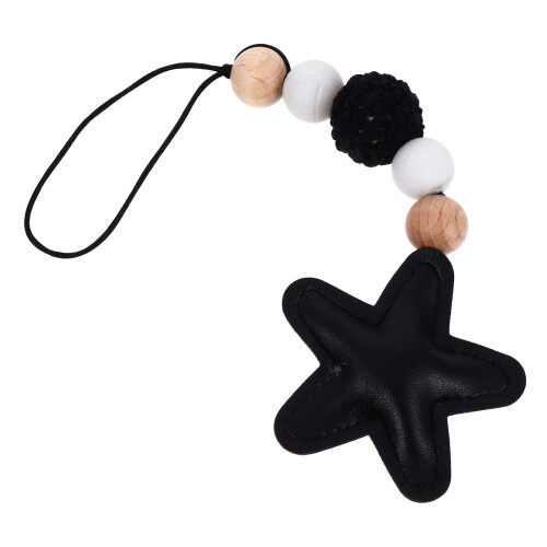 2 Pezzi Portachiavi Peluche in Silicone con Perline 1