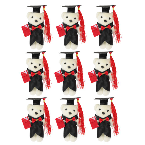 9 Peluche Con Cappello, Morbido