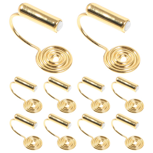 10 Pièces Clip De Transformation Pour Boucles D'oreilles Non Percées 1