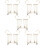 10 Pièces Pendentif Frange Clip Pour Perçage Étoile 8