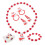 Conjunto De Colar Com Pulseira De Para 9