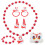 Conjunto De Colar Com Pulseira De Para 10