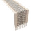 Table Runner With Tassels Black For Table Decor 1pack 7