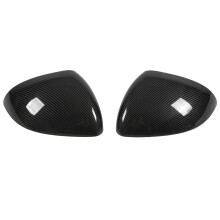 Hinterspiegelabdecksatz für W206 W223 2022+ ABS Carbon-Stil