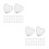 60 Unidades Tampas Silicone Para 7