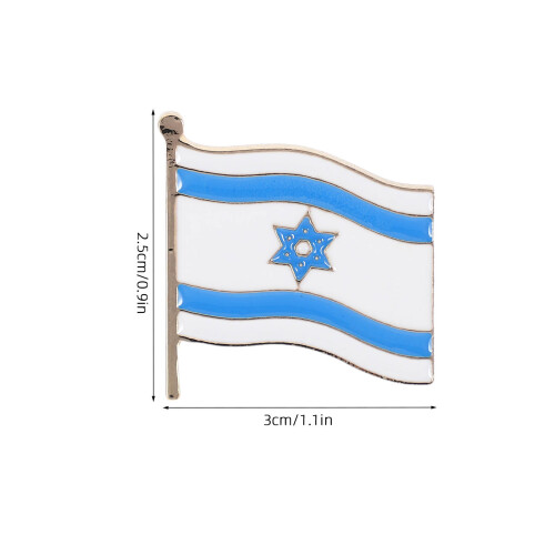 4 Unidades Flag Pins De Broches Nacionais 1