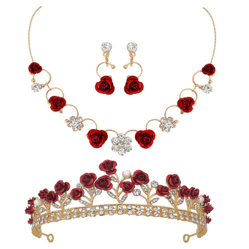 Conjunto De Colar E De Coroa Para