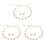 3Pcs Conjunto De Faixa E Com 2