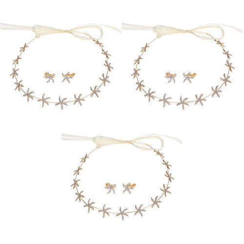 3Pcs Conjunto De Faixa E Com 2
