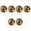 3 Pares Charms 5