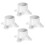 4Pcs Acessórios PVC Tubo Com Flange E Para 11