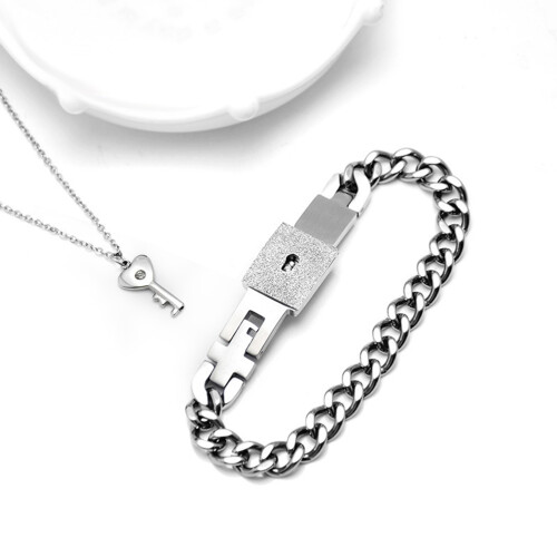 2 Unidades Conjunto Pulseiras E Colares Fechos Para Casais 1
