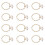 12Pcs Barn Dop Armband Klockor Handkedjor 1