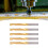5 Stücke Fräser High Speed Stahl Einzelflöte 12