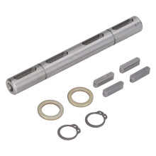 Schneckengetriebe, Doppelausgangswelle, 14 mm
