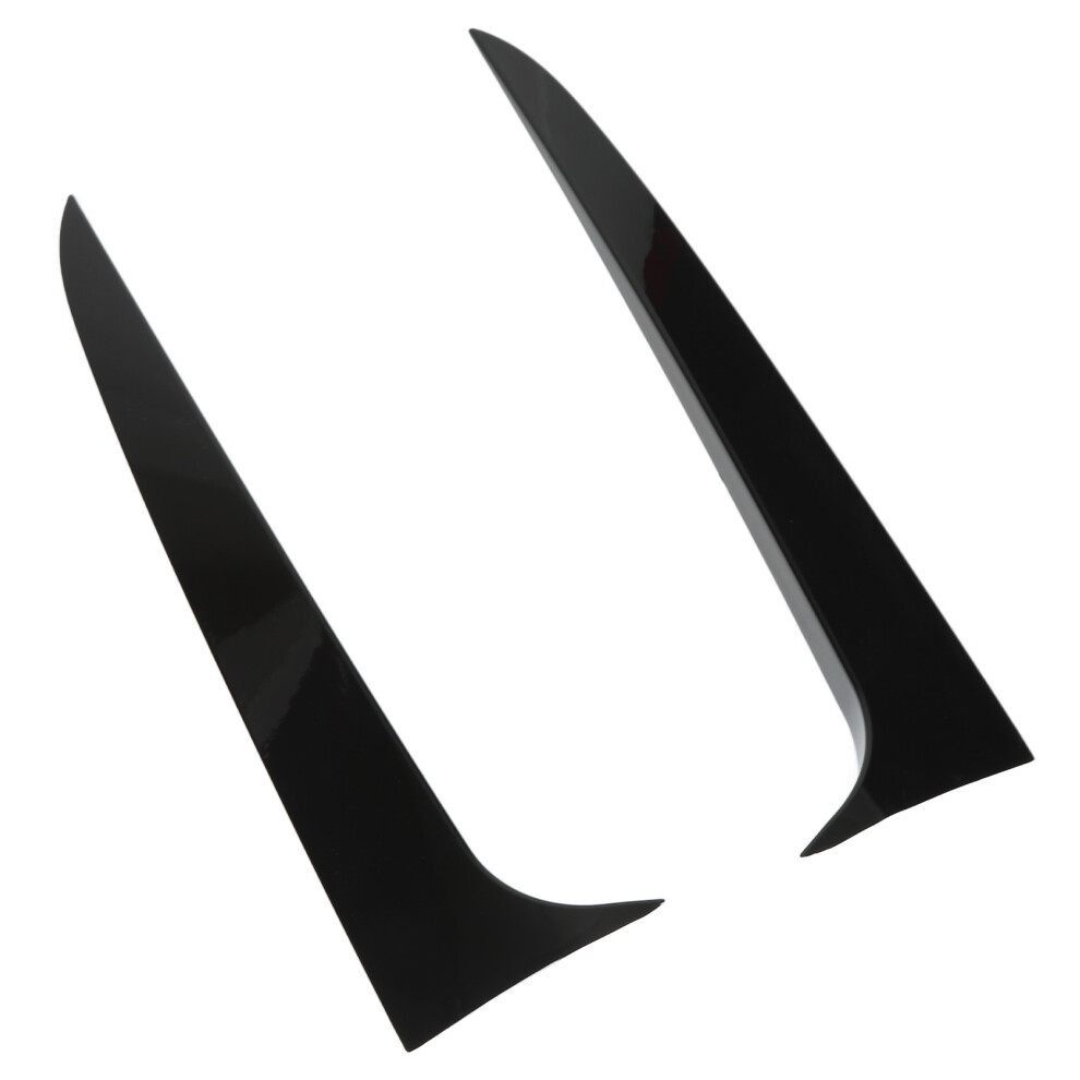 Glossy Rear Window Side Spoiler Wing For X3 F25 2011-2017 Black 6941357348510