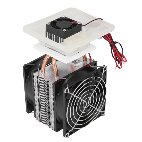 Refrigeration Cooler Kit for Equipment 12V 72W DIY Cooling System