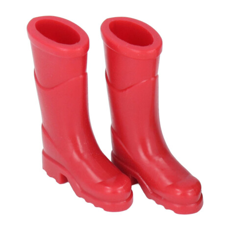 OB11 Botas de lluvia a escala 1:12 Rojo/Verde 3,52,6 cm 2