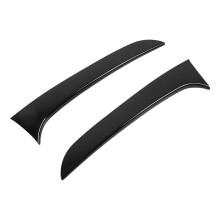 Glänzend Schwarz ABS Heckscheibenflügel Paar für 1er F20 F21 2012–2019