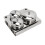 Nagelpulverhalter aus Edelstahl, verdickend, 3