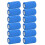 12Pcs Elastic Self Adhesive Bandage for Animals 10cm Blue 16