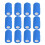 12Pcs Elastic Self Adhesive Bandage for Animals 10cm Blue 14