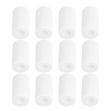 12 Stück Elastische Latex-Selbstklebende Verbandstoffe für Kühe, Hunde & Pferde, 10 cm Weiß