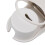 Wasserbecherhalter aus weißem Kunststoff, 7.6oz Desktop 6
