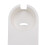 Wasserbecherhalter aus weißem Kunststoff, 7.6oz Desktop 7