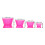 4pcs Silicone Dental Mixing Cups Set, Small to Plus Sizes 6