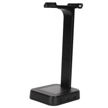 Bunter RGB USB-Kopfhörerständer mit rutschfester Basis für Desktop & Laptop