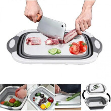 2024 3 In 1 Multifunction Folding Cutting Board Portable Vegetable And Fruit Cutting Board Travel Camping