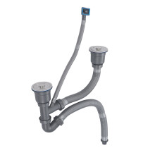 Kit de manguera de desagüe para fregadero universal 4.3in/2.0in