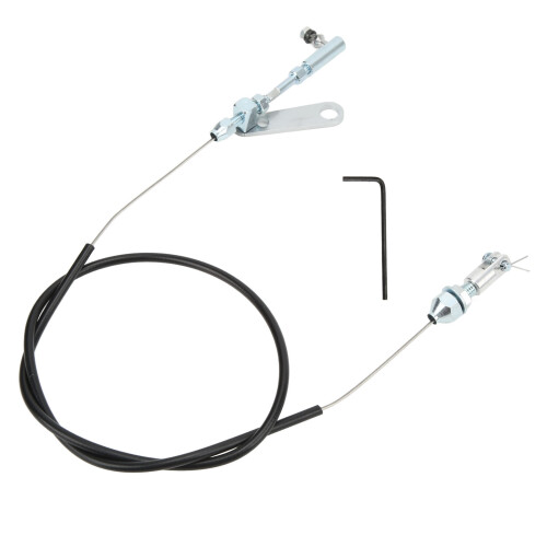 Universal 24in Stainless Steel Throttle Cable for SB V8 Engine 1