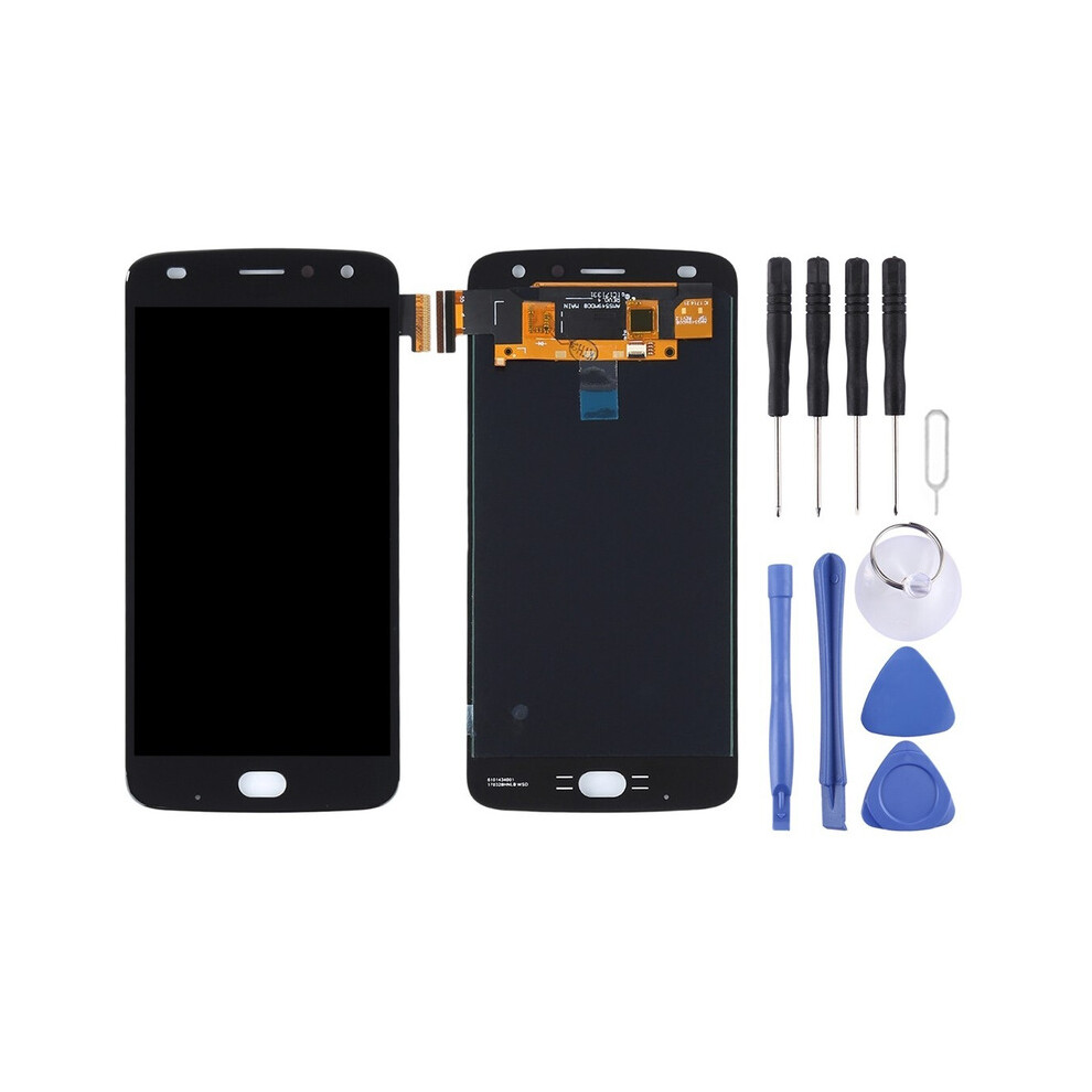 Compatible With Motorola Moto Z2 Play Mobile Phone Screen Assembly With Integrated Lcd Display And Inner/Outer Panel 6935161335460