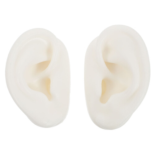 Un Par De Oreja Silicona Reutilizable Para Exhibiciones 1
