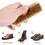 2 Pièces Brosses À Chaussures Pour Entretien Cuir Chiffon 10