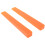 2 Pièces Cale En Caoutchouc Pour De Piano (Orange) 5