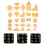 27 Ensembles De Moules Pour Quilting Patron De Bricolage 3