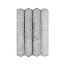 4 Plaques Acier Inoxydable 0,2 Kg Pour Gilet Poids Sangles