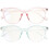 2 Pièces Lunettes Anti- Lunettes De Simples 1