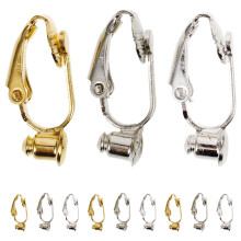 12 Pièces Convertisseurs Pour Boucles D’oreilles À Clip En Non Percés