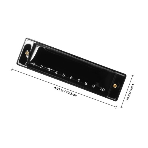 Harmonica 10 Trous 20 Tons Professionnel Idéal Pour Débutants 1