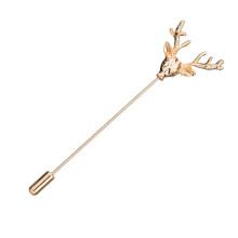Deer Spilla Lunga Vintage Per Abito Cappotto (Oro)