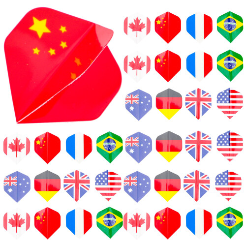 27 Pièces Ailettes Légères Pour Fléchettes, Remplaçables, Qualité Pro 2