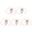 5 Pezzi Vintage Con 7