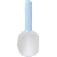 [long Handle with Clip Dog Food Scoop-cat Food Scoop-dog Food Measuring Scoop-pet Food Scoop -1 Cup Measuring Scoop (blue)